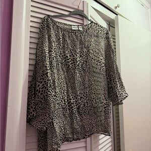 Chicos leopard top